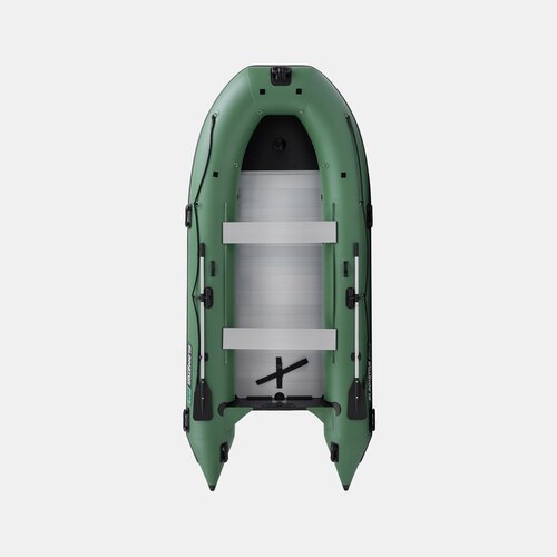 Надувная лодка GLADIATOR C400AL зеленый