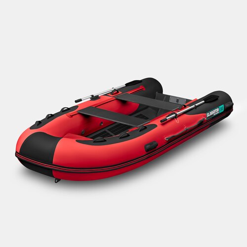 Надувная лодка RIB GLADIATOR AL 380 красно-черный (СПб)