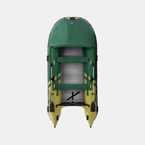 Надувная лодка GLADIATOR C420AL зелено-оливковый