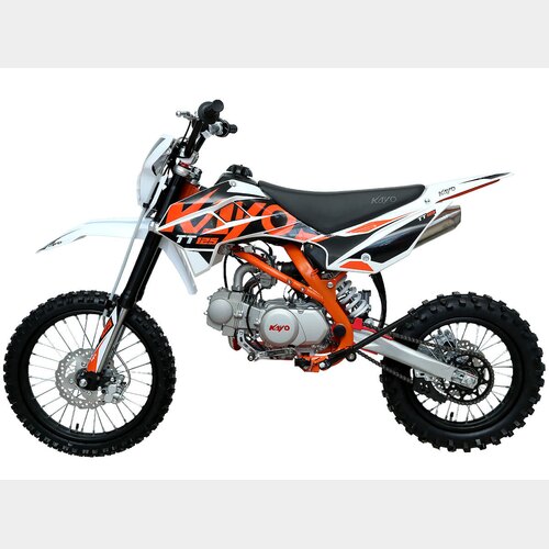 Питбайк KAYO BASIC K125 17/14 KRZ (механ. сцепл.,кикстартер, 2024 г)