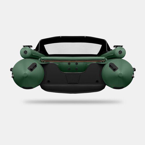 Надувная лодка GLADIATOR E420X зеленый